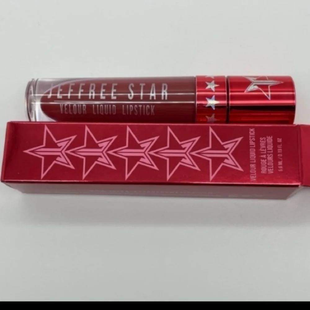 NEW! JEFFREE STAR ⭐️ VELOUR LIQUID LIPSTICK Cut Throat Love Dark Brick Red